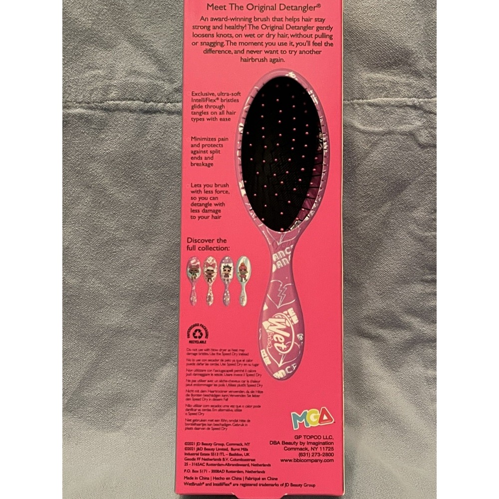 NEW Wet‎ Brush Original Detangler Hair Brush Limited Edition L.O.L. Surprise - Picture 4 of 4